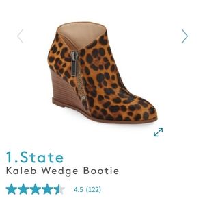 1. State Kaleb Wedge Bootie